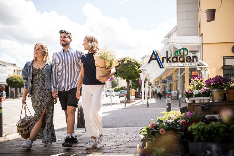 Shopping in der Holtenauer Straße