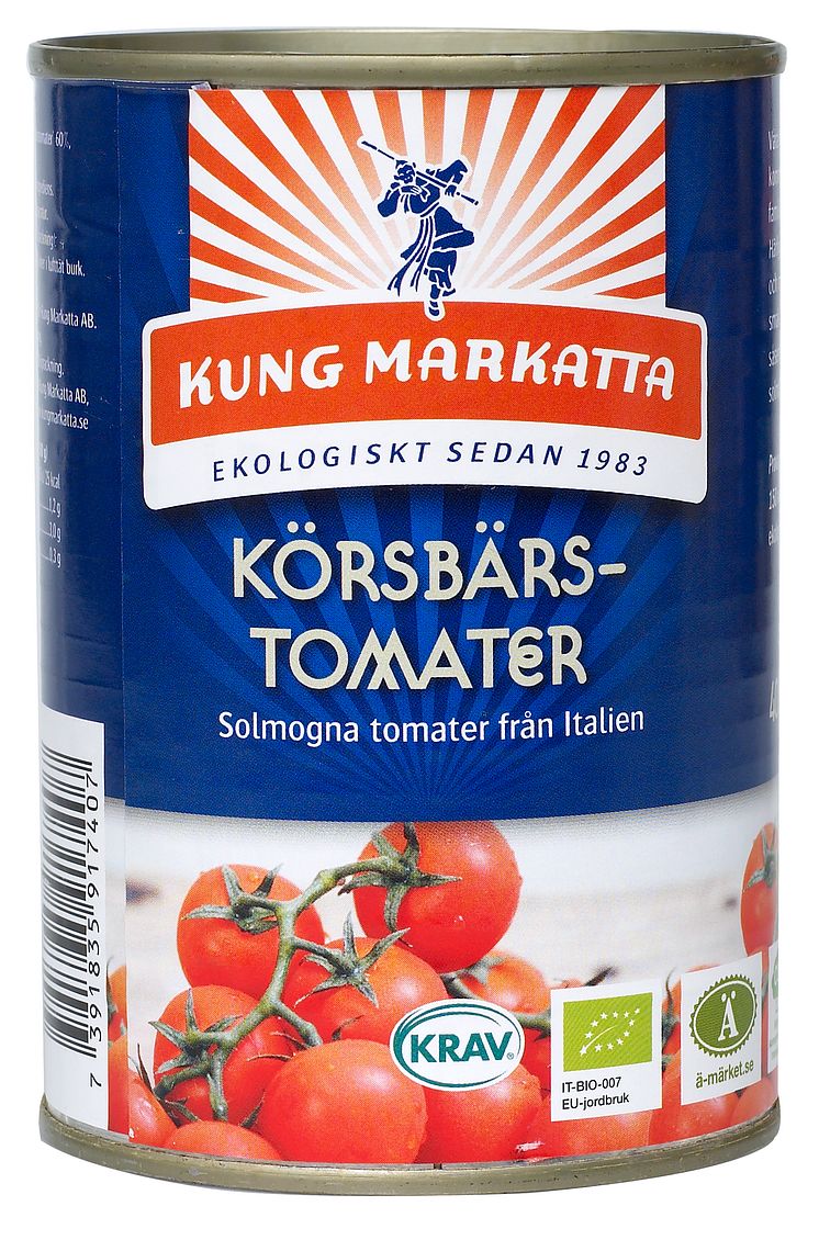 Smakrika ekologiska körsbärstomater