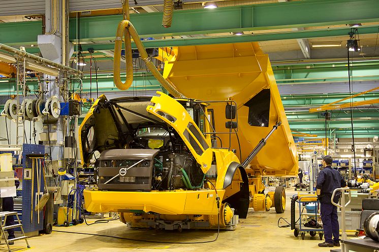 Volvo Construction Equipment i Braås - kolidioxidneutralt (produktion)