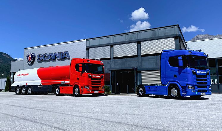 Zwei neue Scania 540 S für die Gutmann GmbH