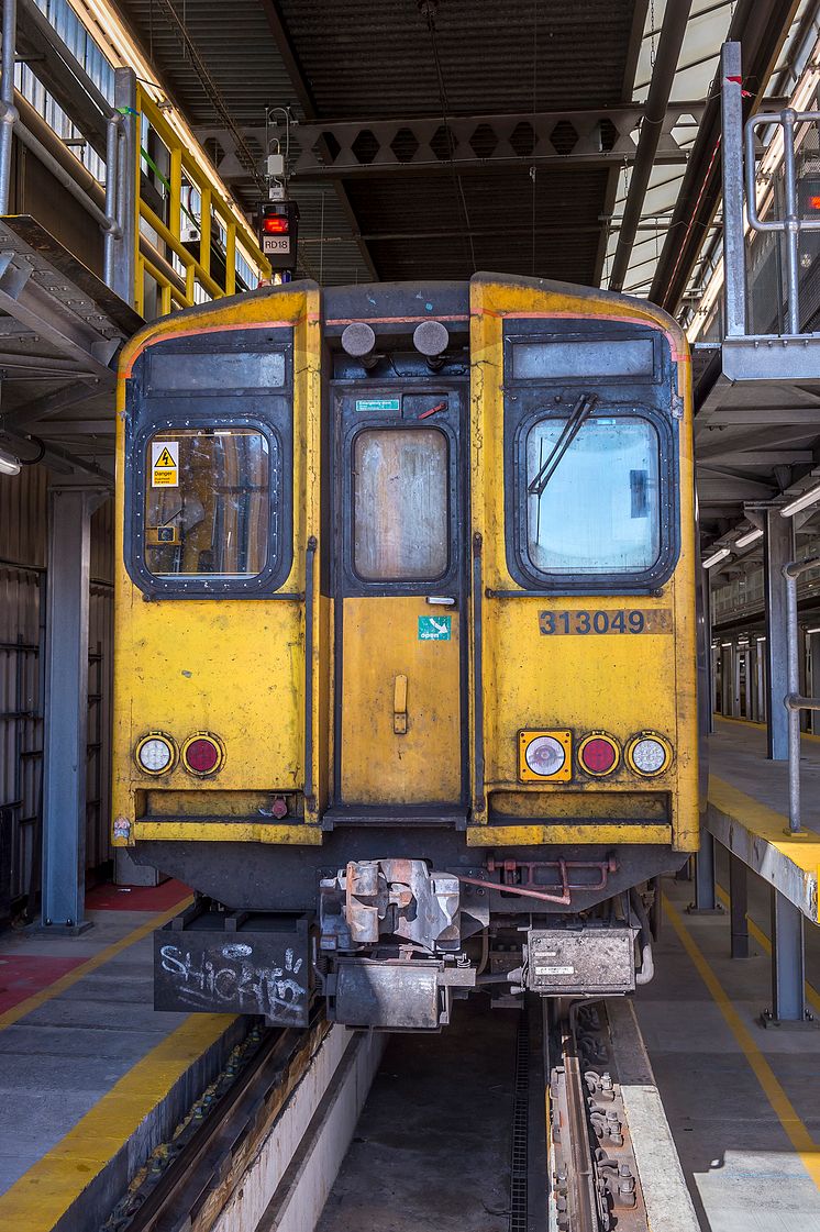 Old Moorgate train - front