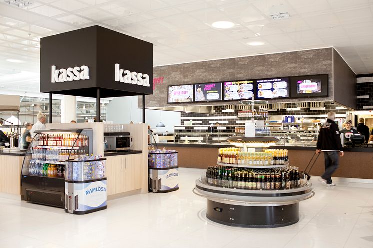 Ny Food Court invigs på Göteborg Landvetter Airport