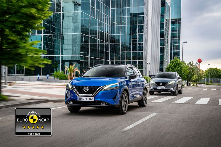 2021 12 08 All-New Nissan Qashqai 5-star Euro NCAP-source