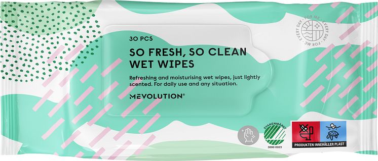 Mevolution So Fresh, So Clean Wet Wipes