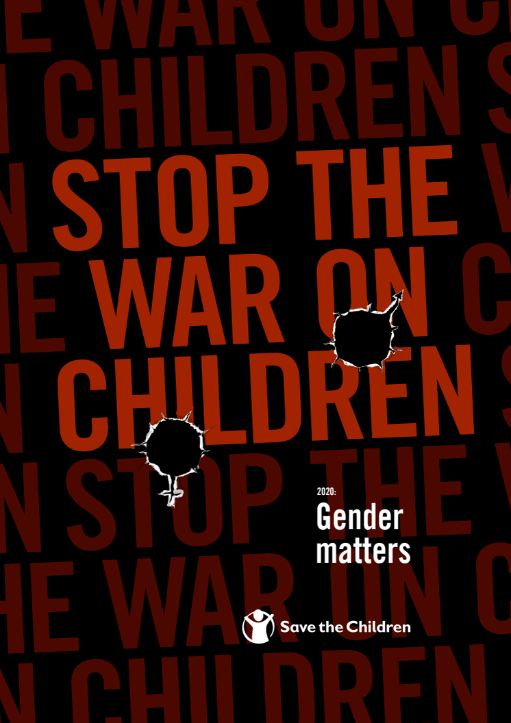 Rapport: Stop the war on children- gender matters