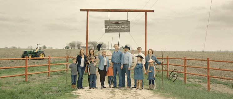 Familjen Erickson i Texas