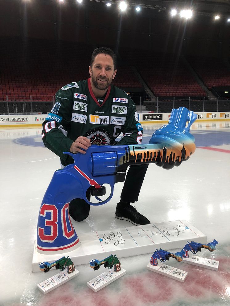 The Non-Violence Project Foundation (NVPF) announces two new Ambassadors - New York Rangers' Henrik Lundqvist and HC Frölunda's Joel Lundqvist.