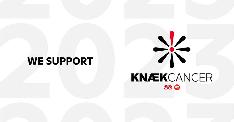We support Knæk Cancer 2023