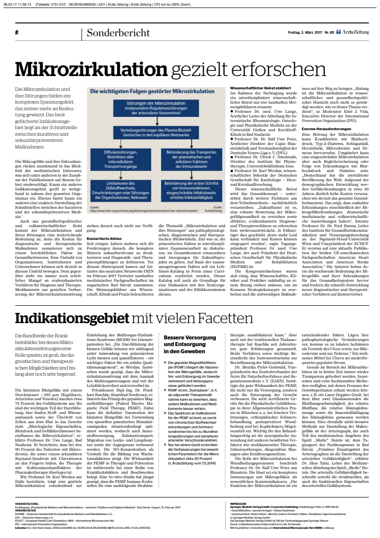 Physikalische Verfahren im Focus