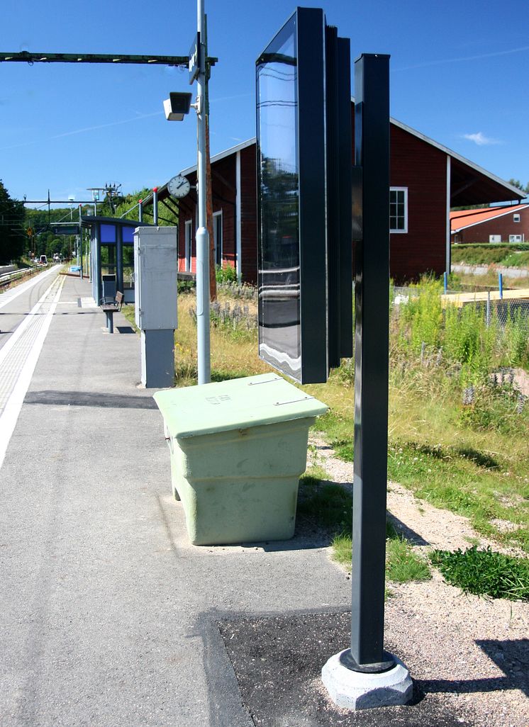 DSP46 SLR - ny ljusstark LCD-skylt för utomhusbruk i solbelyst miljö