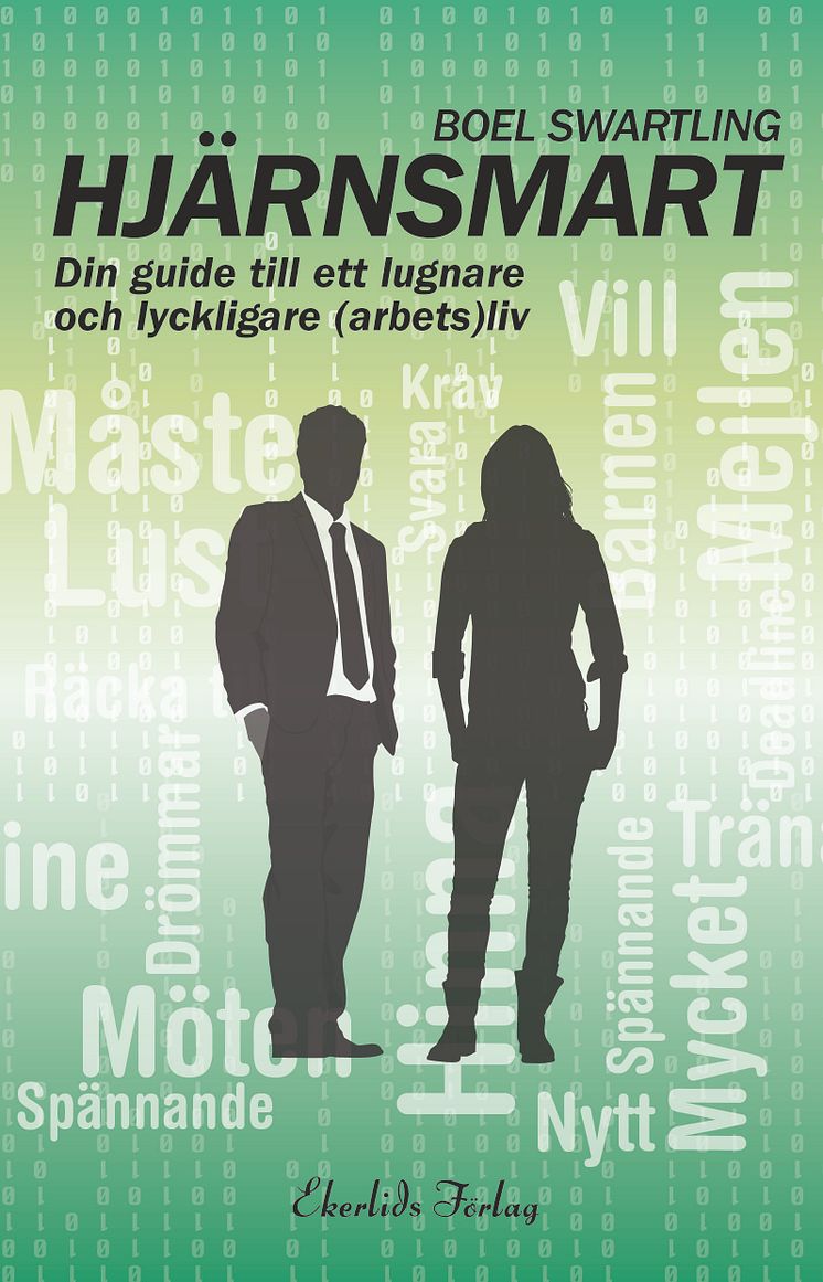 Omslag till boken Hjärnsmart. Din guide till ett lugnare och lyckligare arbetsliv av Boel Swartling