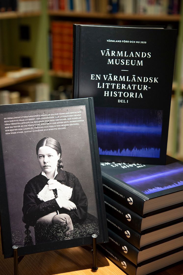 Omslag: En värmländsk litteraturhistoria del 1 – stående