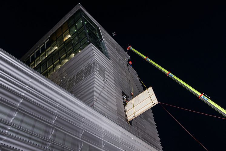 Munch moving artworks to the new museum in Oslo - Photo: Kilian Munch