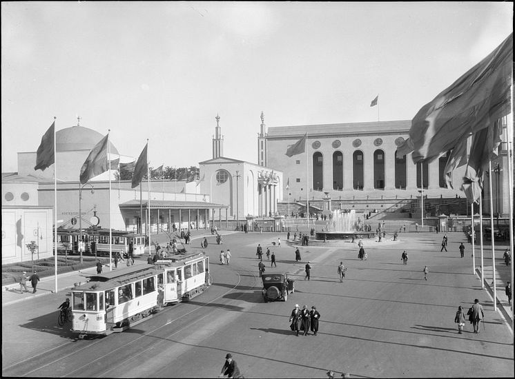 Götaplatsen 1923 - foto_Göteborgs stadsmuseum