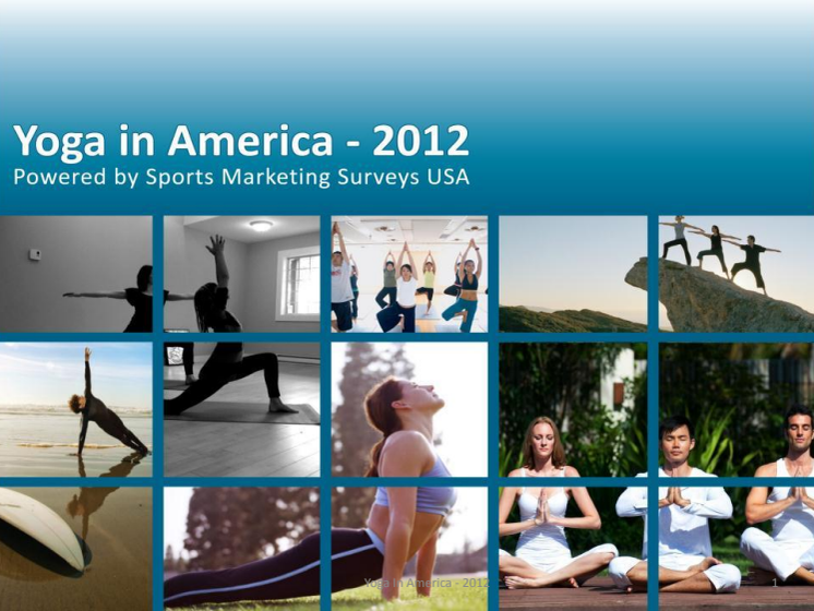 Facts & Statistics - Yoga in America, 2012