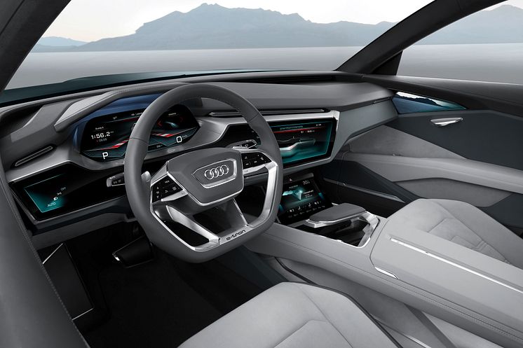 Audi e-tron quattro concept - interior