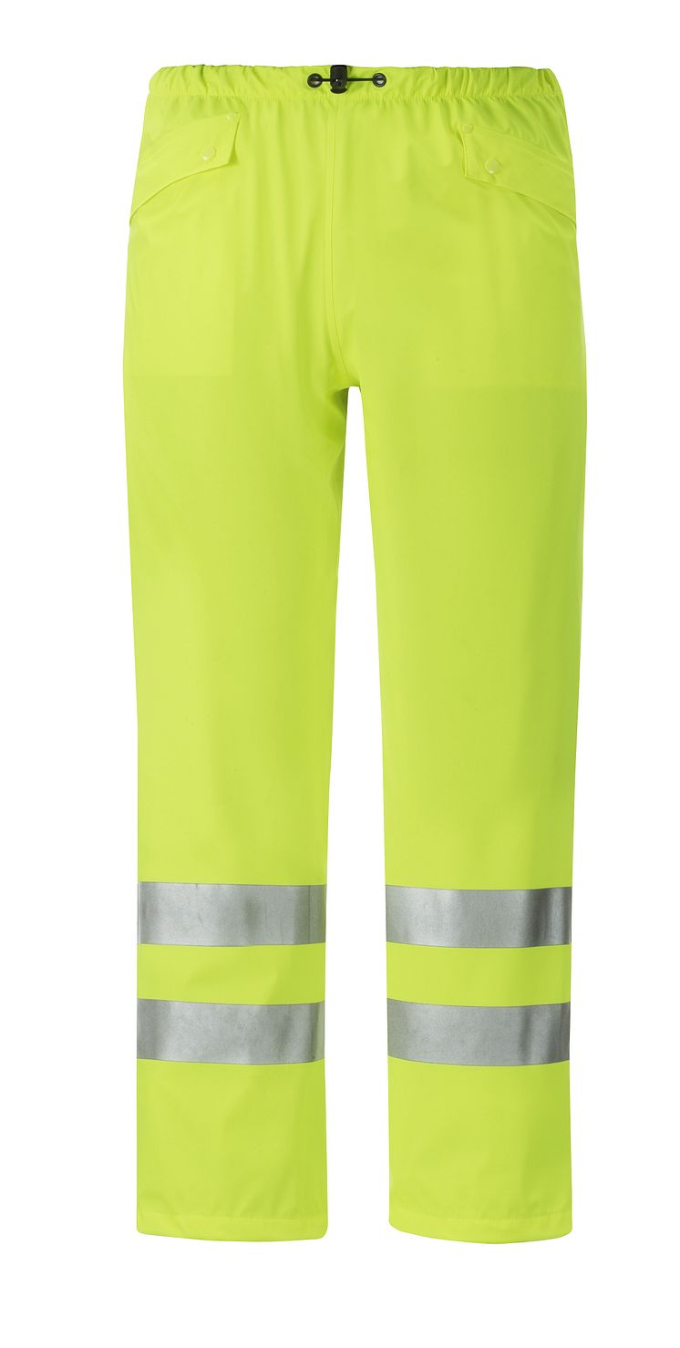 9073 High Vis PU Regnbukse, Klasse 2