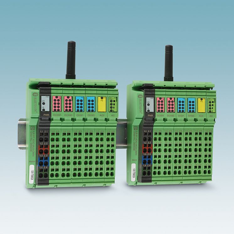 Kompakt Bluetooth modul til trådløs I/O signaloverførsel