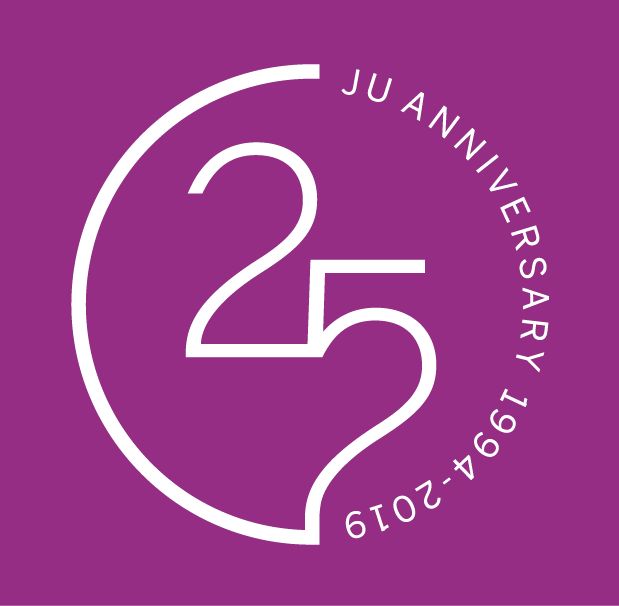 Logo JU 25 år