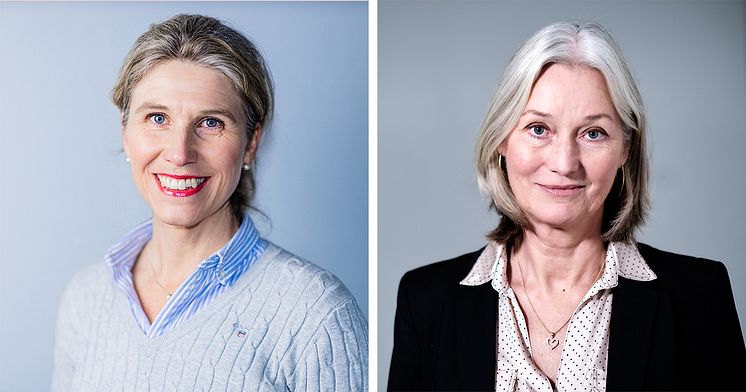 Hanna Sigsjö och Charlotte Ahlgren Moritz