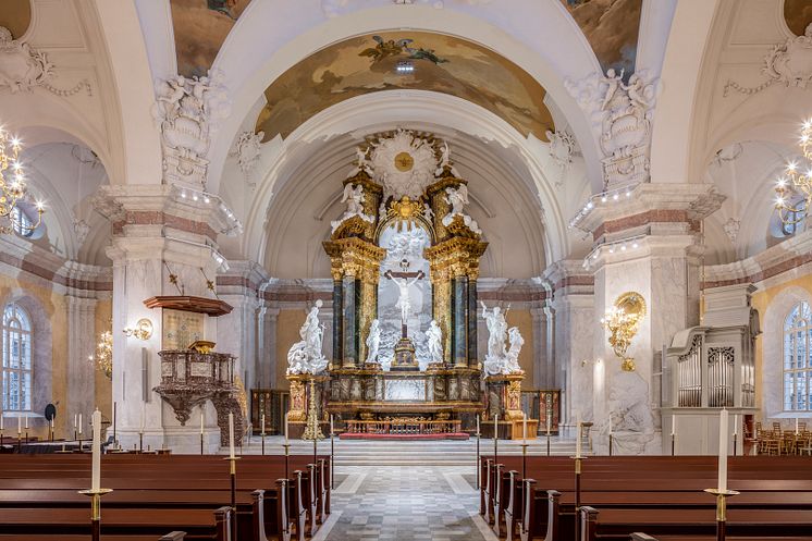 Altaruppsatsen är Norra Europas främsta barockkonstverk 