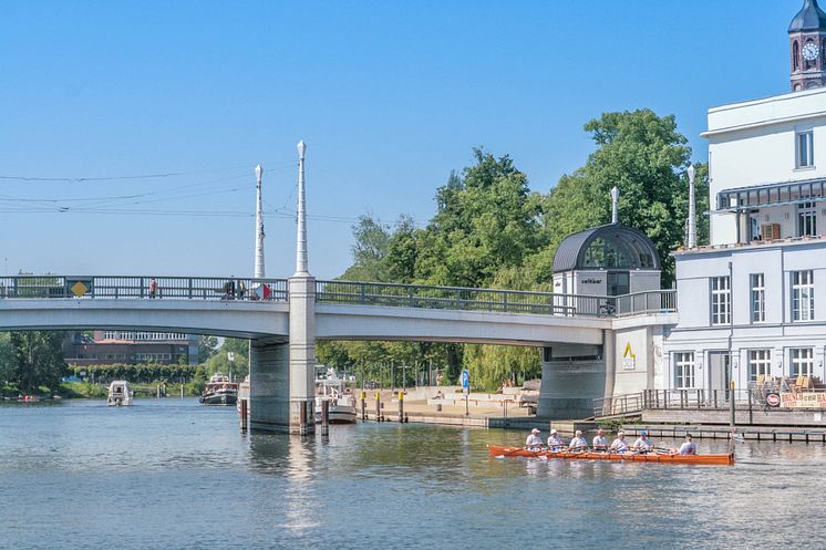 Jahrtausendbruecke Brandenburg an der Havel 