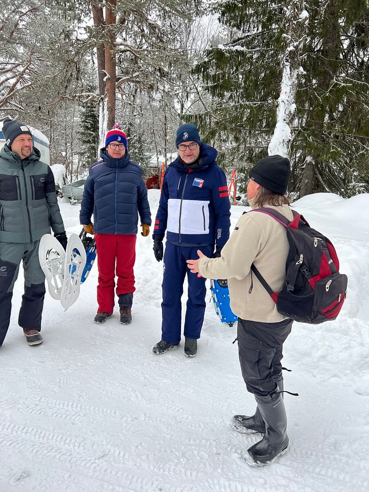 Renguidning i Grövelsjön 