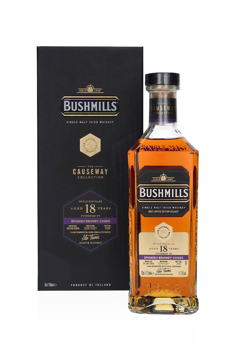 Bushmills 18 + box