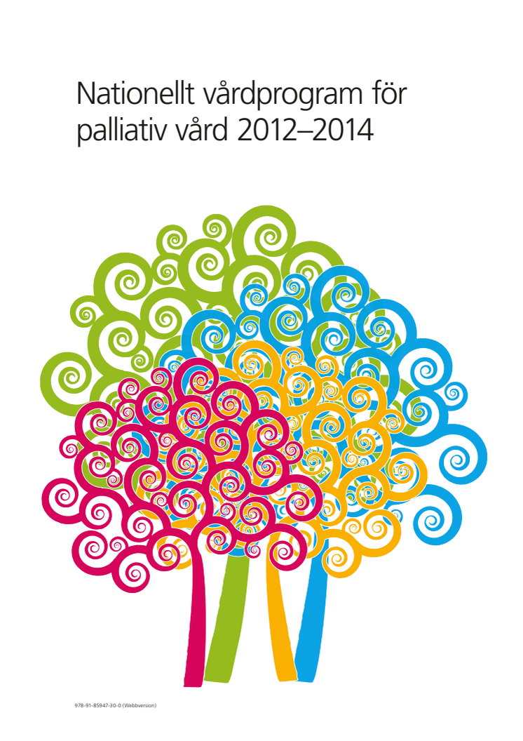 Det första nationella vårdprogrammet för palliativ vård i Sverige är nu publicerat 