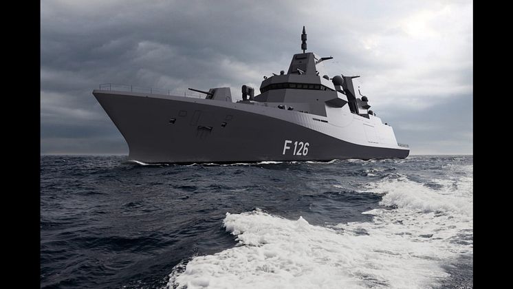 F126 German Frigate (1)