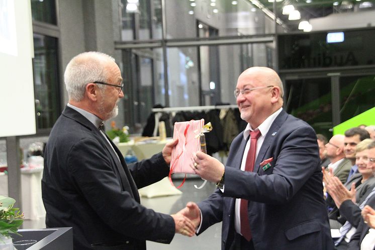 Prof. Dr. László Ungvári als Präsident der Technischen Hochschule Wildau feierlich verabschiedet