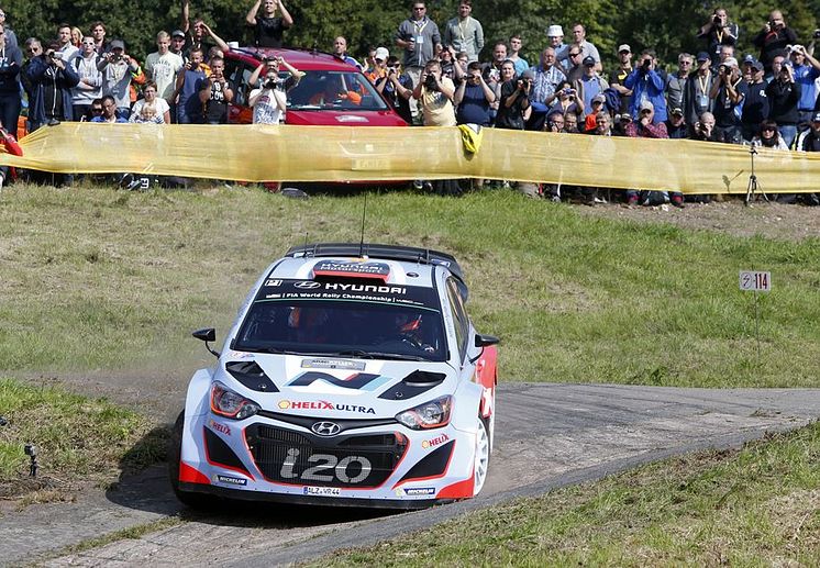 Thierry Neuville and Nicolas Gilsoul