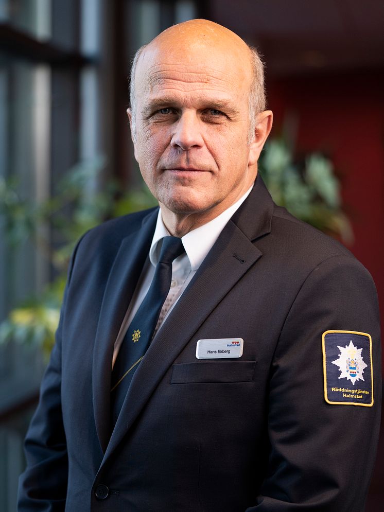 Hans Ekberg, förvaltningschef räddningstjänsten