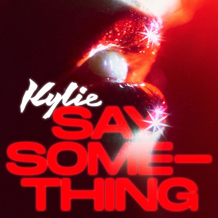 Omslag - Kylie "Say Something"