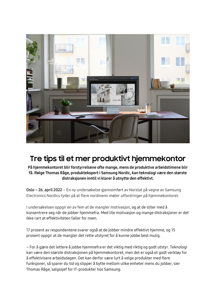 Tre tips til et mer produktivt hjemmekontor.pdf