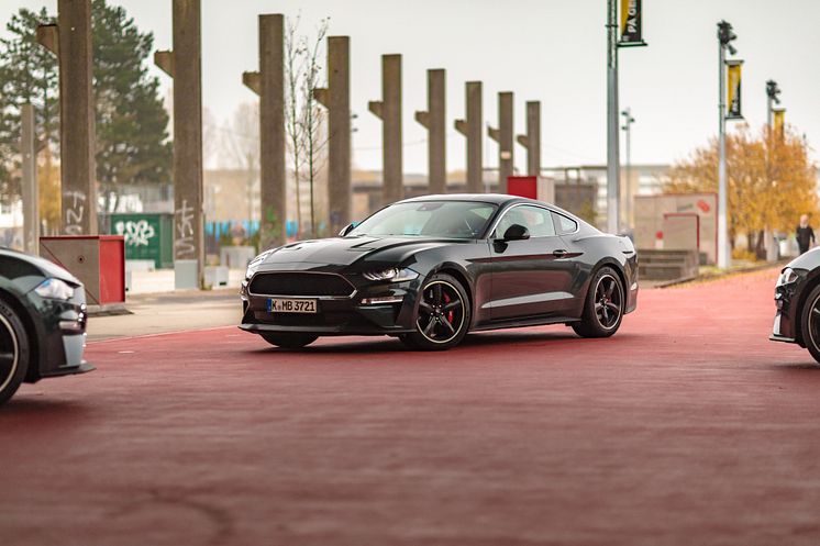 Ford Mustang Bullitt på Sjællandsringen