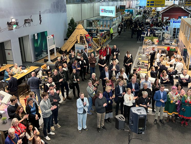 Norwegian stand at IGW 2025