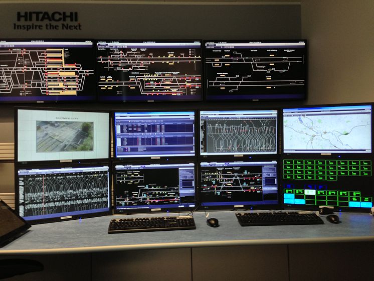 Hitachi Traffic Management System - model office 