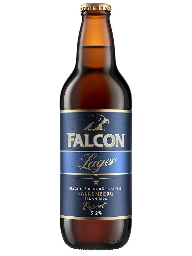 Falcon produktbild Export, 50cl glasflaska, - ny design