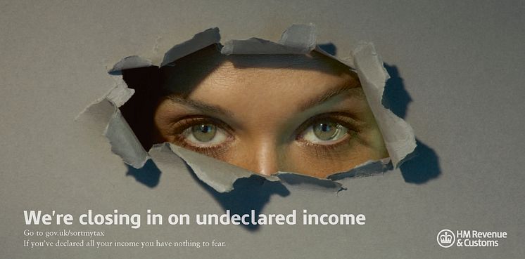 Tax Evasion Campaign poster