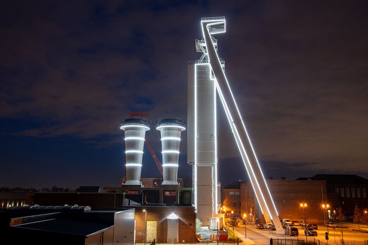 Lichtinstallation Schlaegel und Eisen_Foto_Bollen