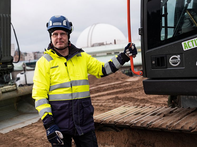 Richard Sjöblom, Skanska