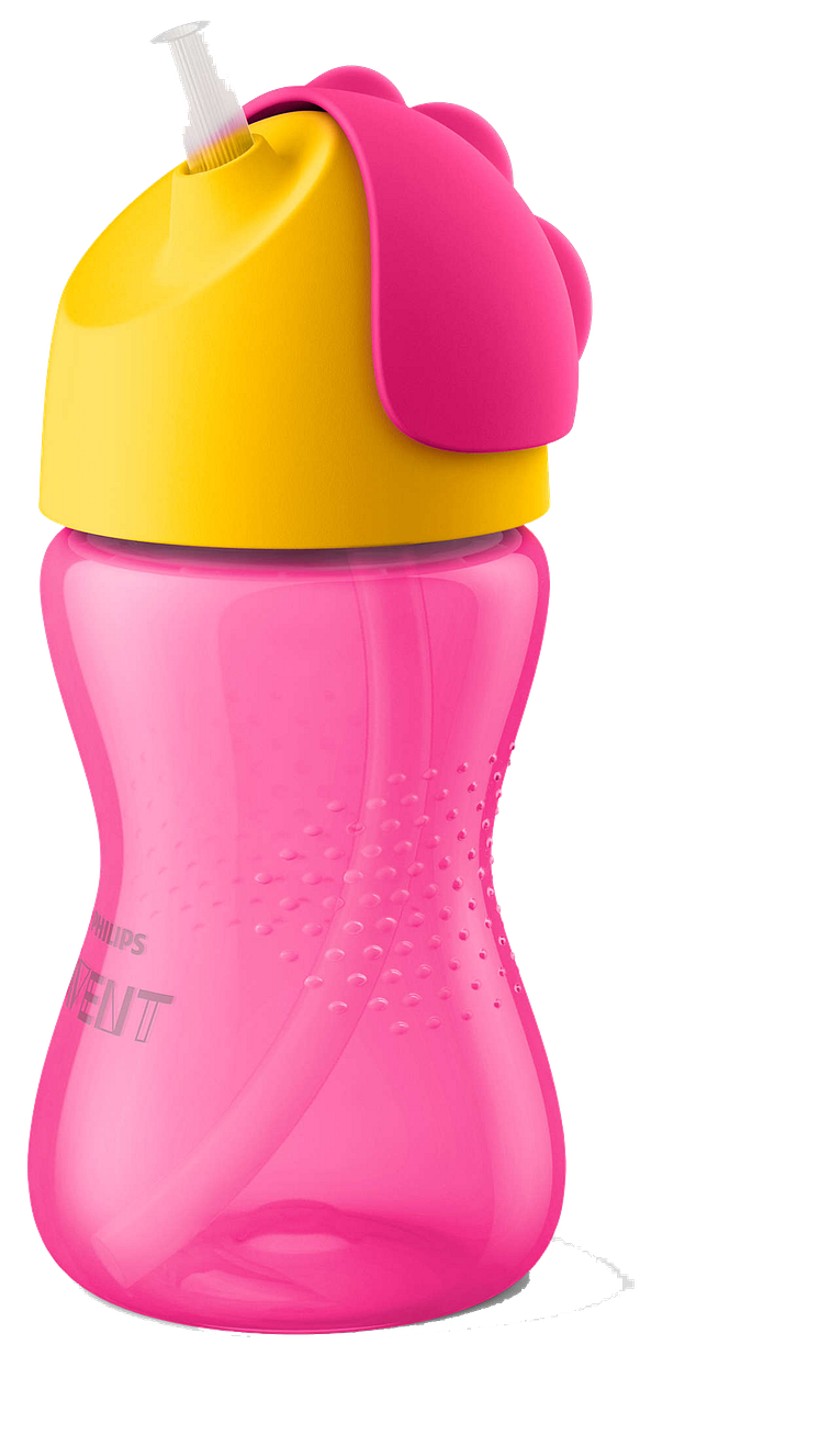 Philips Avent Straw Cup rosa 300 ml