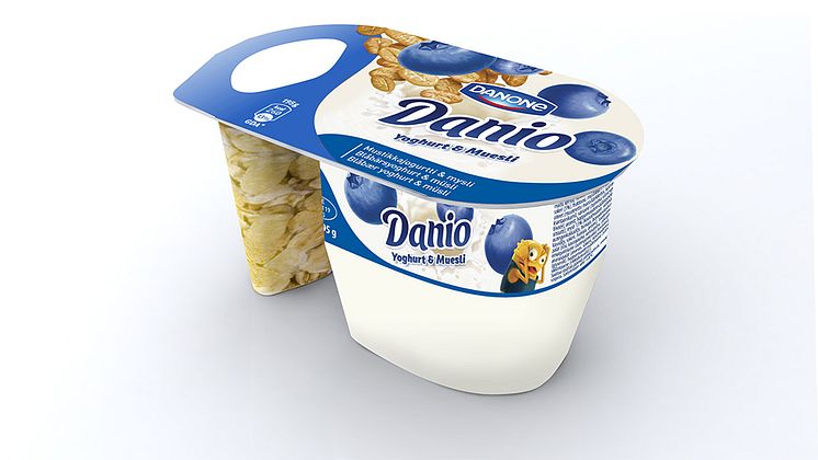 Danio Yoghurt & Müsli Blåbär