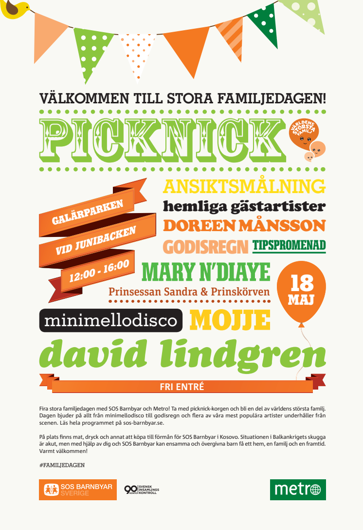 Annons för Picknick 1