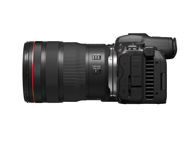 Canon EOS R5 C LEFT SIDE