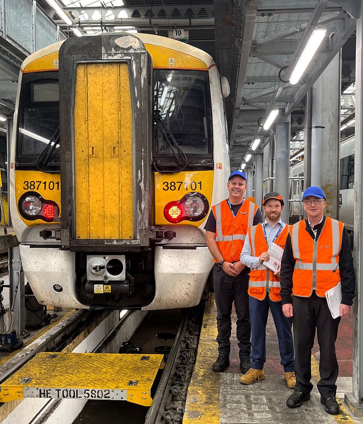 First-in-class 387 prepped ready to leave for ETCS retrofit