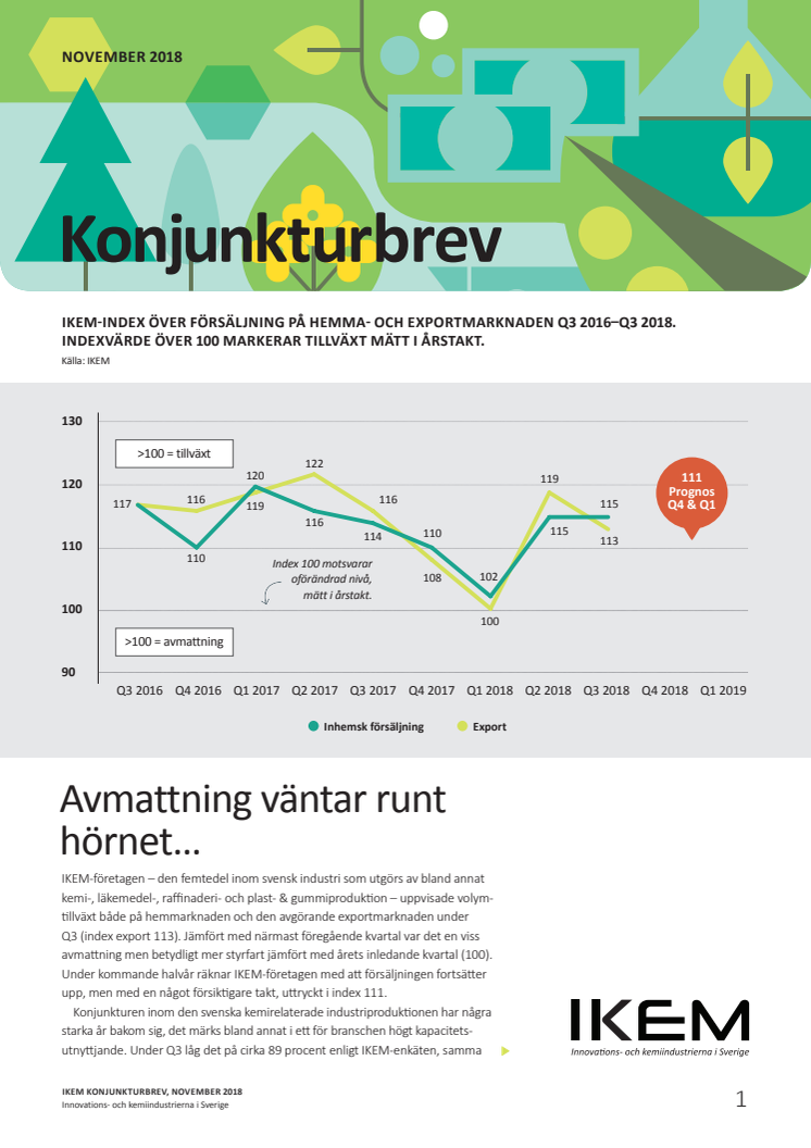 Avmattning väntar runt hörnet…