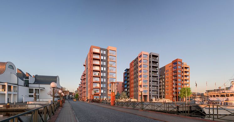 Midroc utvecklar 150 bostäder i Helsingborgs city