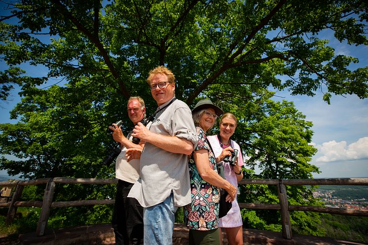 1 døgn, 2 hold, 3 dyr på Wartburg i Eisenach i Thüringen